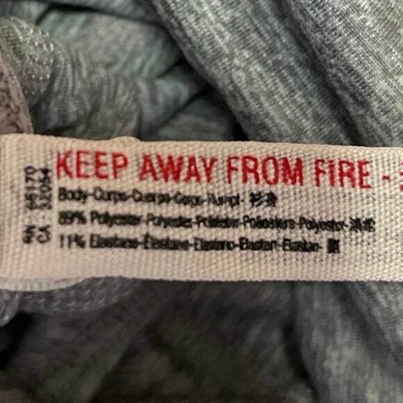 Free People Movement Women's Heathered Gray Athletic Yoga Workout Leggings Sz S - Picture 5 of 5